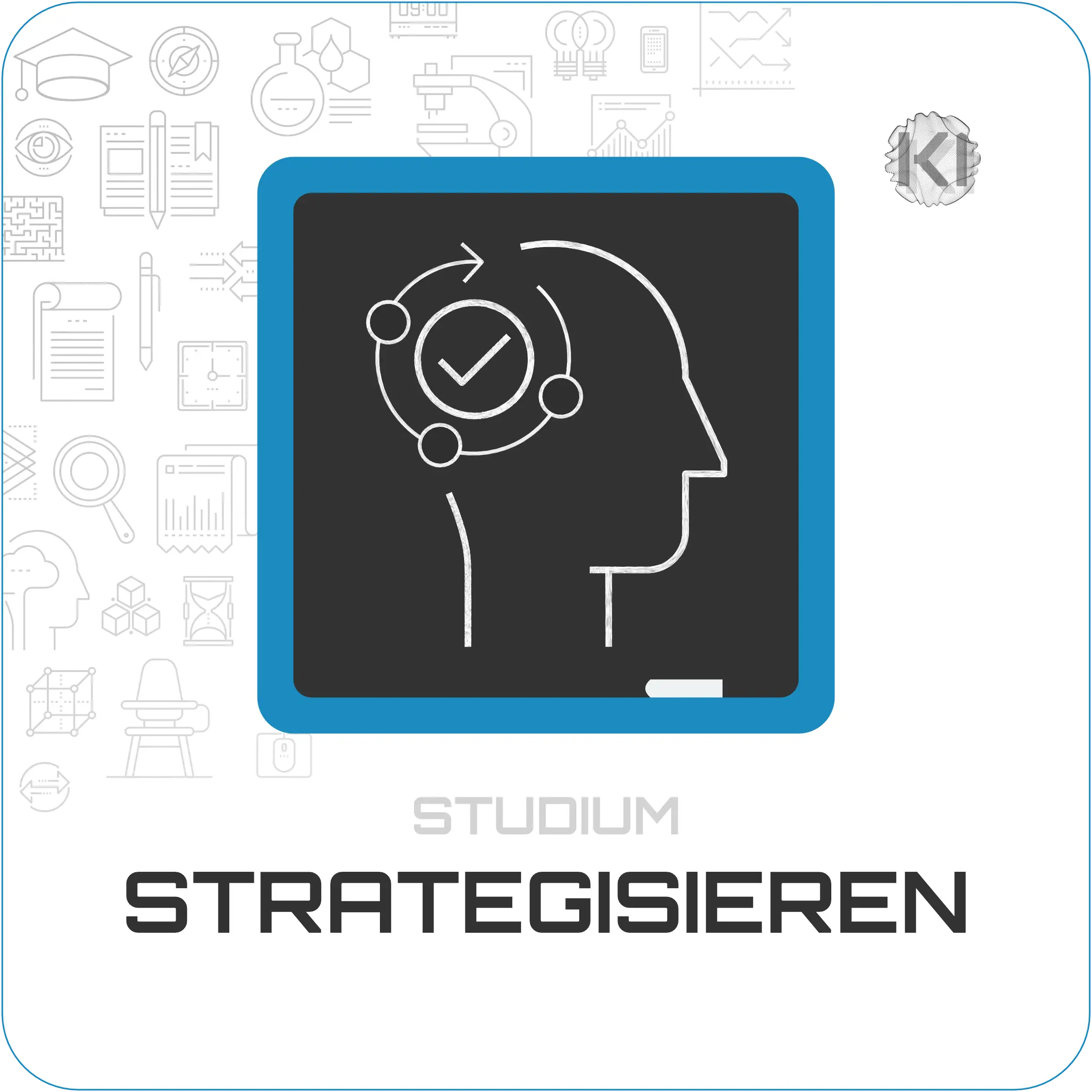Studium – Strategisieren: Planungs- und Zeitsymbole zur bewussten Gestaltung von Lernphasen im Studium
