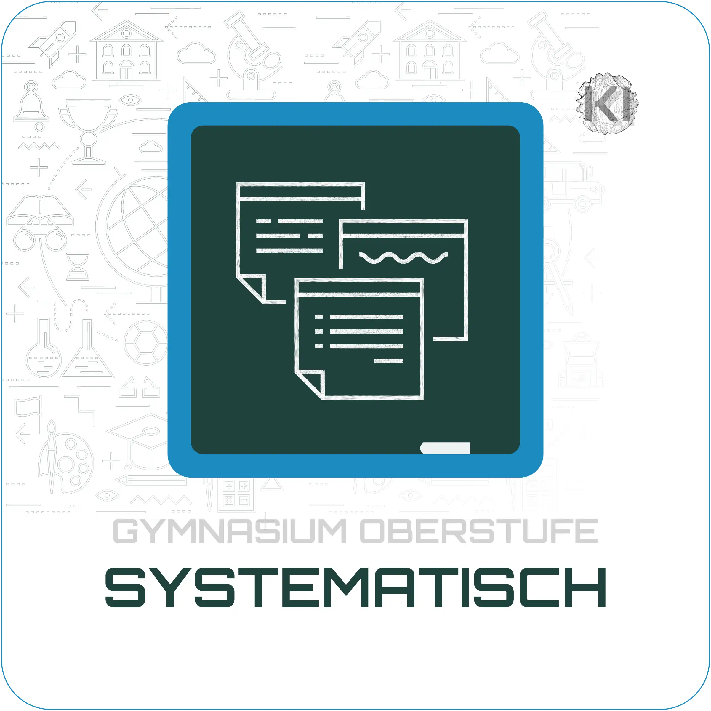 Gymnasium Oberstufe – Systematisch arbeiten: Struktur- und Ordnungssymbole als Metapher für wissenschaftliches Arbeiten