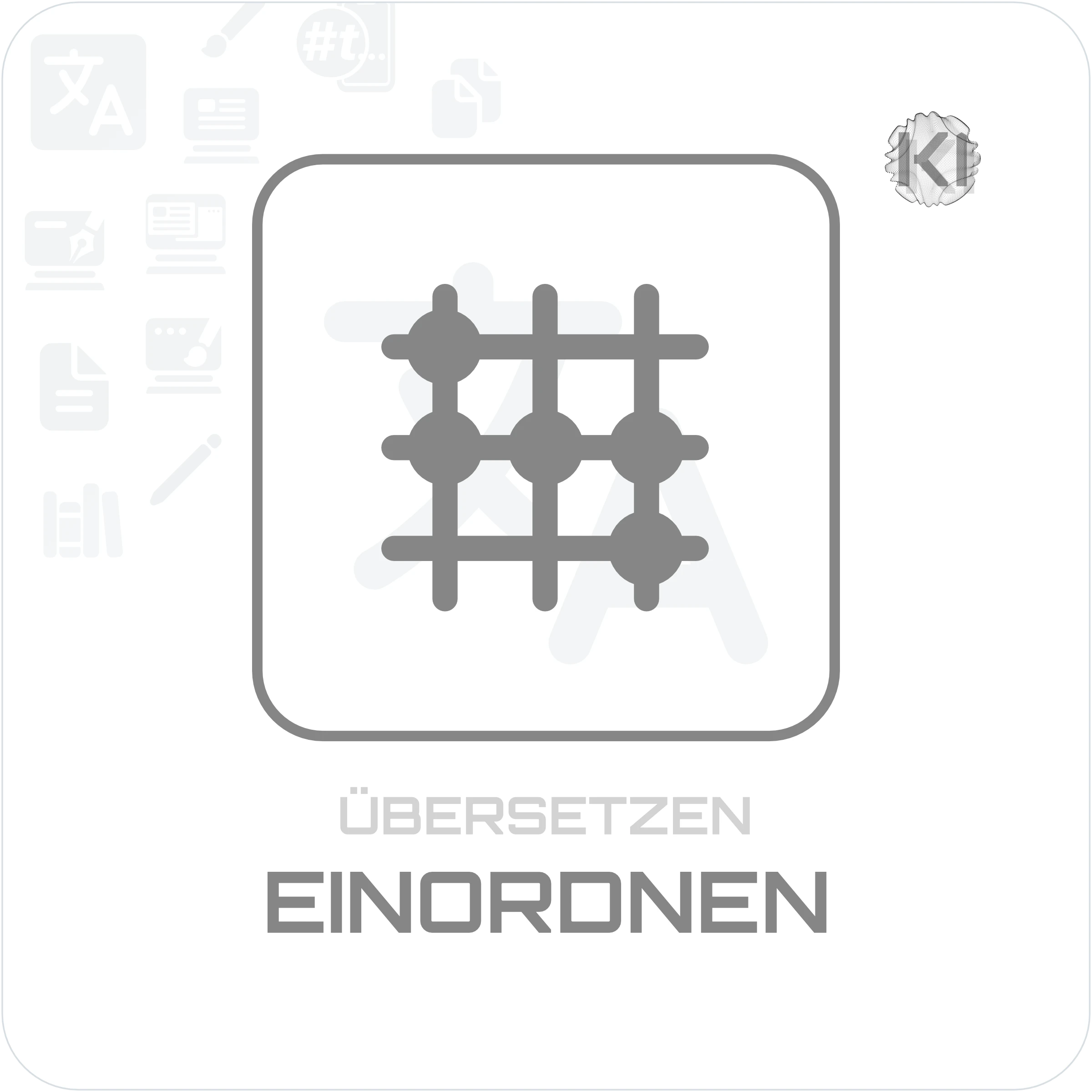 Texte – EINORDNEN: Zeichen mit 文 und A als Symbol für Umgangssprache, Redewendungen und Alltagsausdrücke