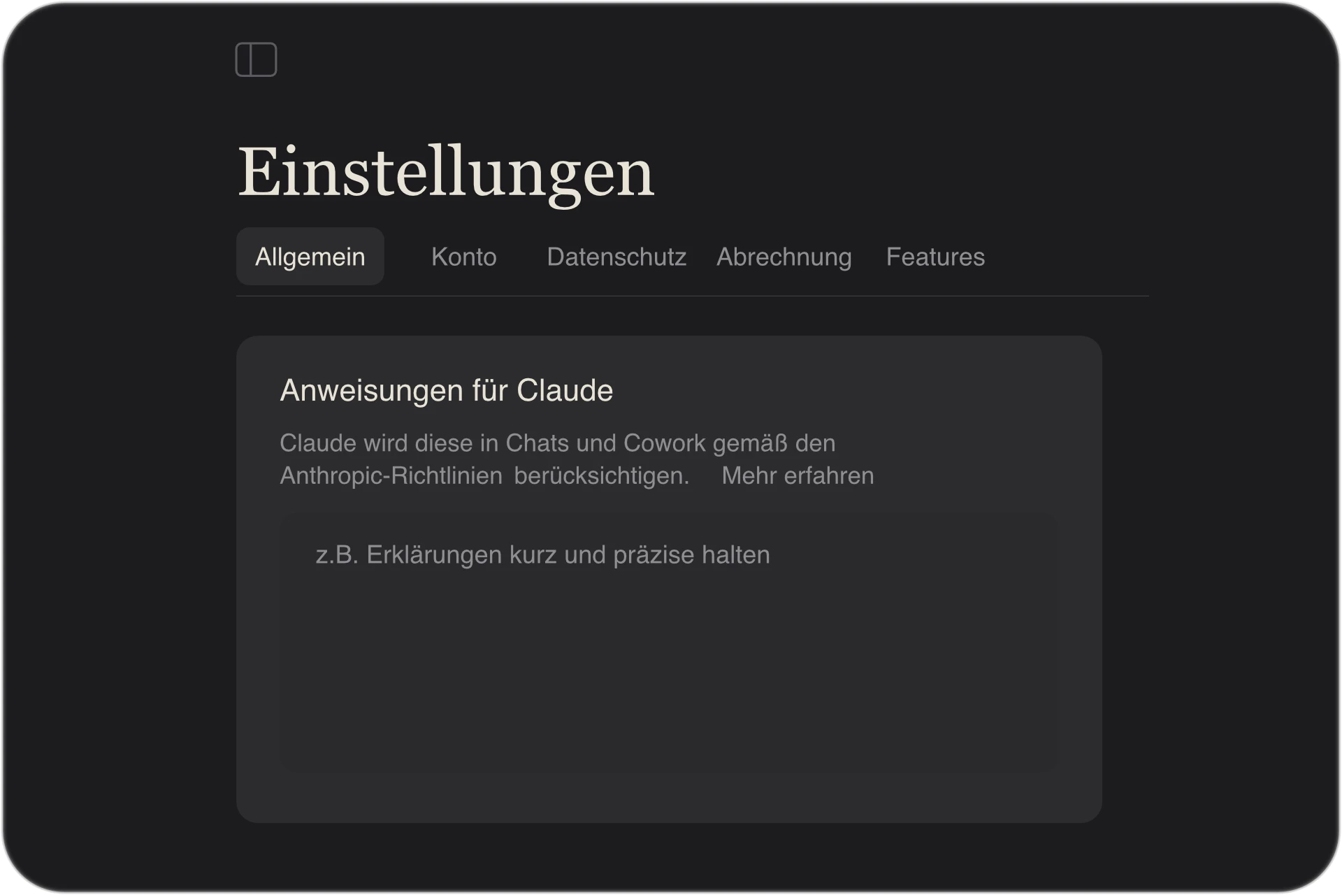 Claude Personalisierung – individuelle Anweisungen in den Einstellungen für bessere KI-Antworten