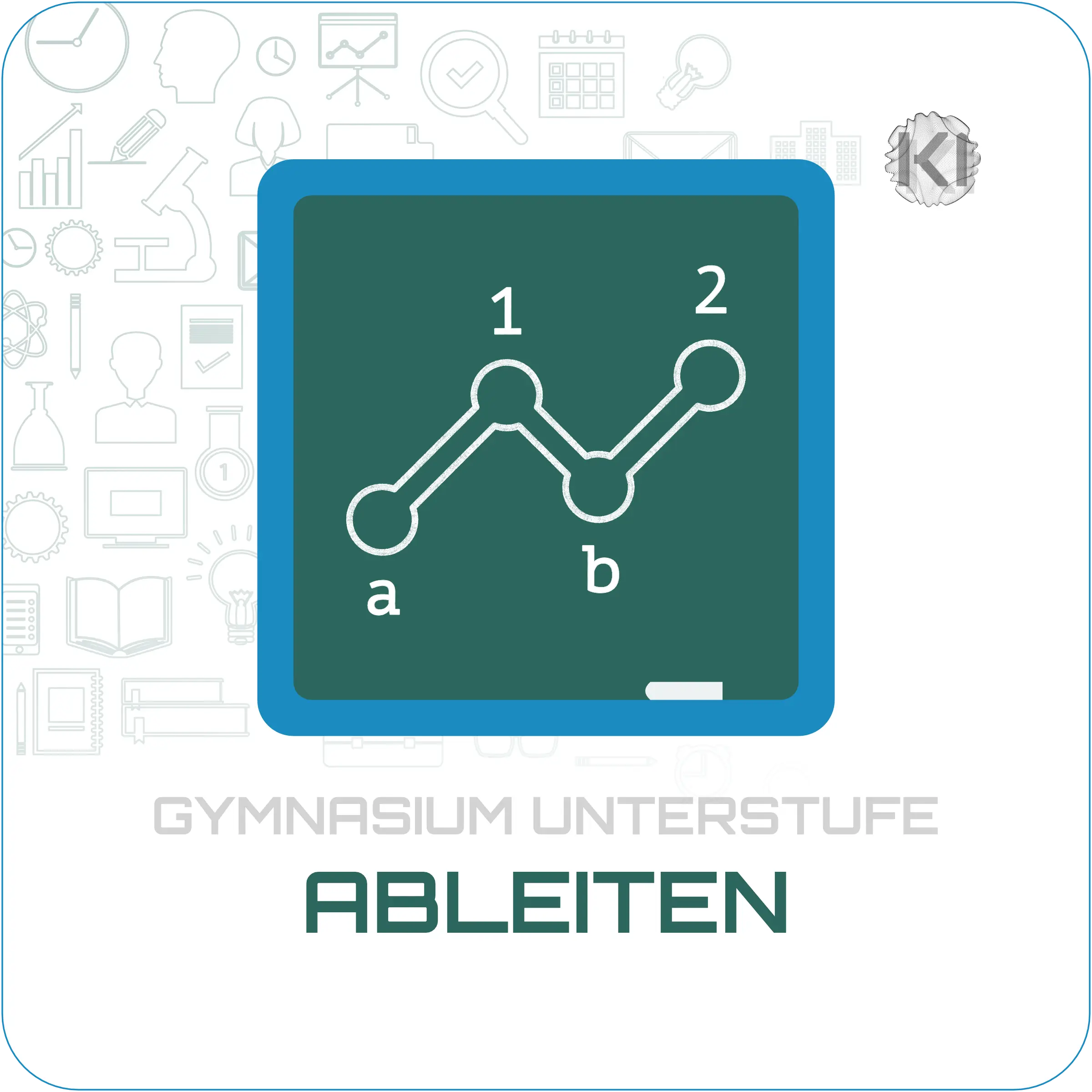 Gymnasium Unterstufe – Ableiten: Analyse- und Verbindungssymbol als Metapher für wissenschaftliches Denken